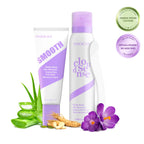 Pain-Free Hair Removal Cream for Sensitive Skin, Hypoallergenic Formula-Gentle & Fast-Acting Depilatory with Citrus Scent, Aloe & Hyaluronic Acid